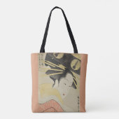 Japanse kunst door Chokosai Eisho Tote Bag (Achterkant)
