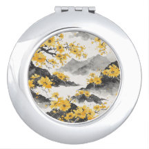 Japanse Kunst Gele Bloesem