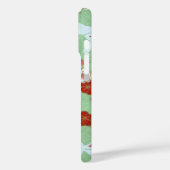 Japanse kunst: groene Sakuras en konijnen Case-Mate iPhone Case (Achterkant / Links)