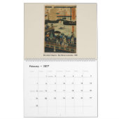 Japanse kunst - Hiroshige Utagawa Kalender (Feb 2027)