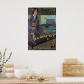 Japanse Kunst Japan Reisposter JAL Print (Keuken)