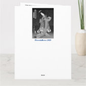 Japanse kunst kaart (Achterkant)