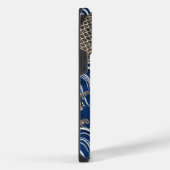  japanse kunst karper in golven koi iPhone hoesje (Rechterkant)