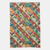 Japanse kunst kimono theedoek (Verticaal)