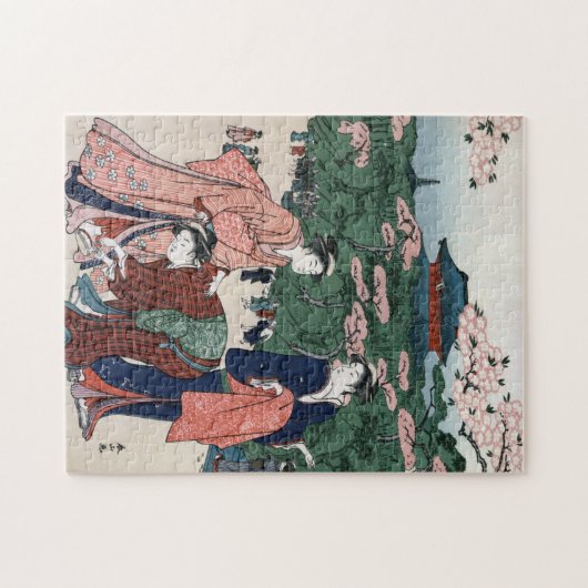 Japanse kunst legpuzzel (Horizontaal)