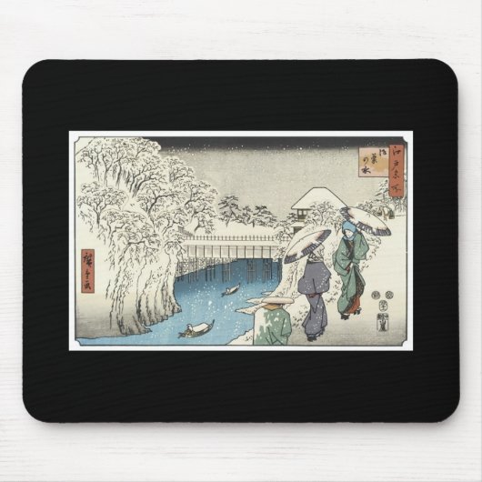 Japanse Kunst mousepad Muismat (Voorkant)