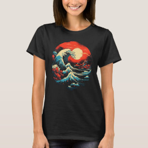 Japanse kunst Ocean Wave Tsunami Kanagawa Japan Gi T-shirt