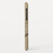 Japanse kunst op maat gemaakte monogram telefoonho Case-Mate iPhone case (Achterkant/links)