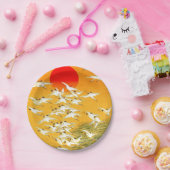 Japanse kunst papieren bordje (Feest)