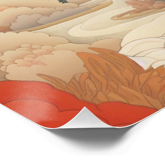  Japanse kunst Perfect Poster (Hoek)