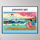 Japanse kunst poster (Voorkant)