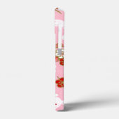 Japanse kunst Roze Sakuras & Rabbits Case-Mate iPhone Case (Achterkant / Links)