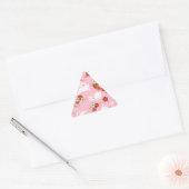Japanse kunst: Roze Sakuras & Rabbits Sticker (Envelop)