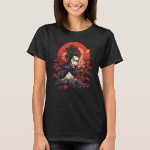 Japanse kunst Samurai Bushido Warrior Japan Mount  T-shirt