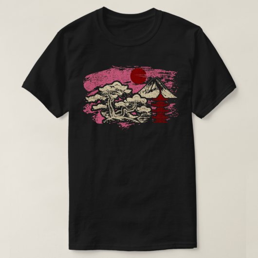 Japanse kunst t-shirt (Design voorkant)