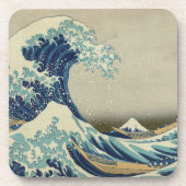 Japanse kunst, The Great Wave by Hokusai Drankjes Onderzetter (Voorkant)