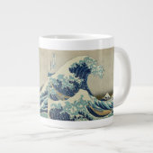  Japanse kunst, The Great Wave by Hokusai Grote Koffiekop (Voorkant rechts)