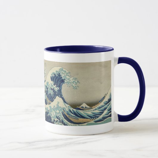 Japanse kunst, The Great Wave by Hokusai Mok (Rechts)