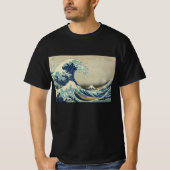  Japanse kunst, The Great Wave by Hokusai T-shirt (Voorkant)