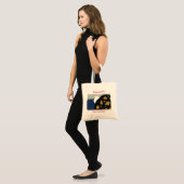 Japanse kunst tote bag (Voorkant (model))