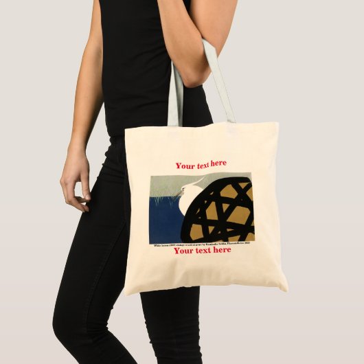 Japanse kunst tote bag (Voorkant (product))