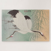 Japanse kunst Twee kranen 1000 stuks hard Legpuzzel (Horizontaal)