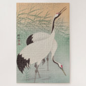 Japanse kunst Twee kranen 1000 stuks hard Legpuzzel (Verticaal)