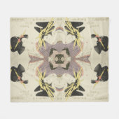  Japanse kunst Twee vrouw Fleece Deken (Voorkant (Horizontaal))