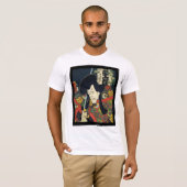 japanse kunst ukiyoe t-shirt (Voorkant volledig)