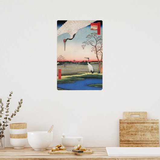 Japanse kunstgrepen poster (Keuken)