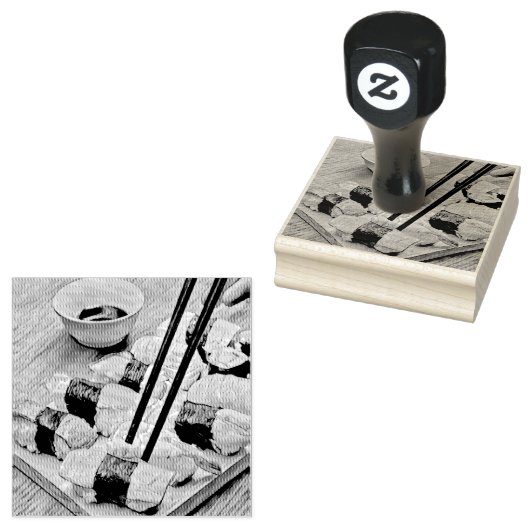 Japanse kunstminnaar rubberstempel (Gestempeld)