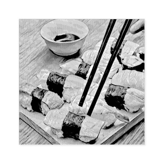 Japanse kunstminnaar rubberstempel (Afrduk)