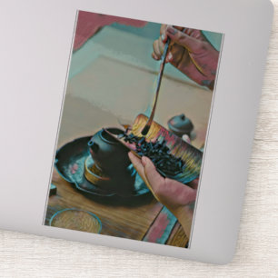 Japanse kunstminnaar sticker