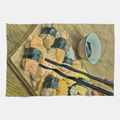 Japanse kunstminnaar theedoek (Horizontaal)