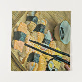 Japanse kunstminnaar wandkleed (Voorkant (horizontaal))