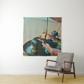 Japanse kunstminnaar wandkleed (In situ)