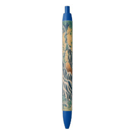 Japanse kunstpennen blauwe inkt pen