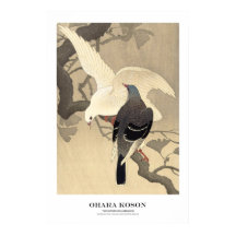 Japanse Kunstprint - Ohara Koson - Duiven