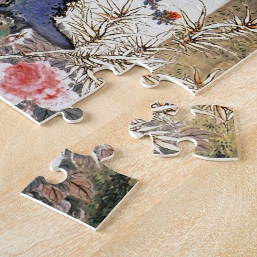 Japanse kunstpuzzel legpuzzel (Zijkant)