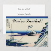 Japanse  Kunststof Fuji uit Honganji Temple Kaart (Voorkant / Achterkant)