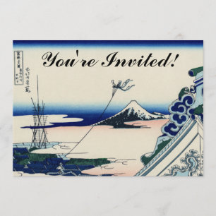 Japanse  Kunststof Fuji uit Honganji Temple Kaart