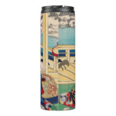 Japanse kunsttumbler thermosbeker (Achterkant)