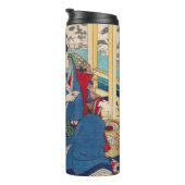 Japanse kunsttumbler thermosbeker (Geroteerd rechts)