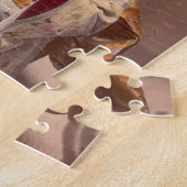 Japanse Lady Geisha Aziatische kunst Legpuzzel (Zijkant)