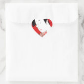 Japanse Lady Tea Serving Ceremony Art Print Hart Sticker (Tas)