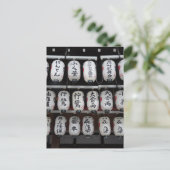 Japanse lampjes briefkaart (Staand voorkant)