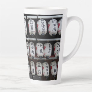 Japanse lampjes latte mok