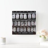 Japanse lampjes vierkante klok (Huis)