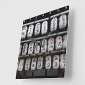 Japanse lampjes vierkante klok (Hoek)