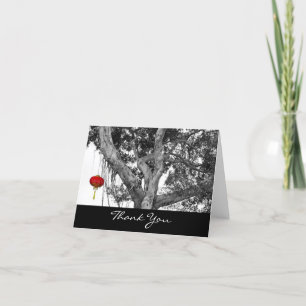 Japanse Lanatern volgeteld Hartelijk dank Bedankkaart